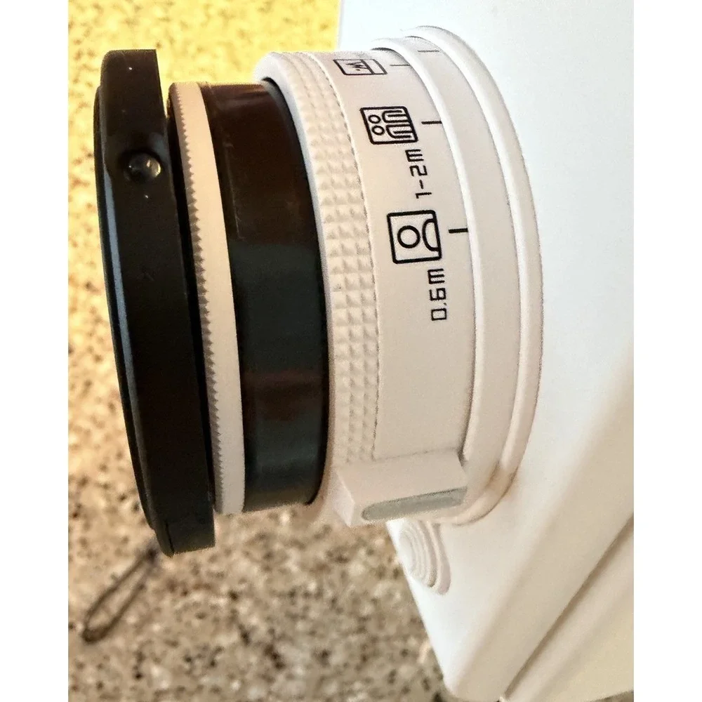 Lomography Lomo'Instant Camera The Adventure Challenge White Instax Powers On